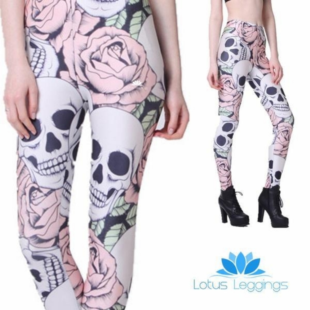 🌻Forbidden Rose Lotus Leggings
